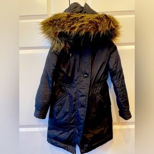 Banana Republic Black insulated winter coat XXSP